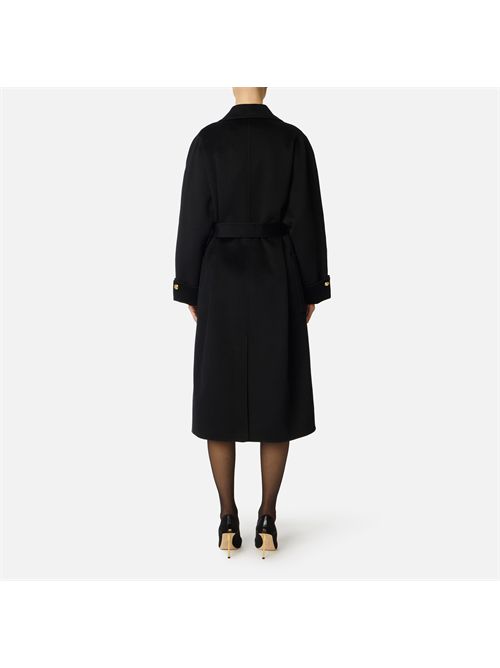 Cappotto in panno di misto lana double ELISABETTA FRANCHI | CP68D56E2/110